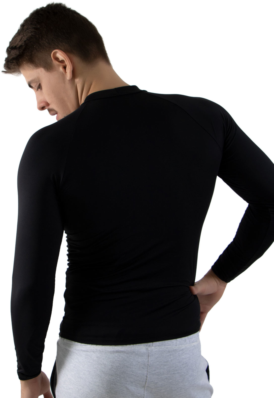 Camisa Térmica Peluciada Segunda Pele Premium Manga Longa